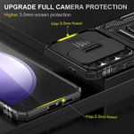Чехол Safe Case с кольцом и защитой камеры для Samsung Galaxy S25 FE