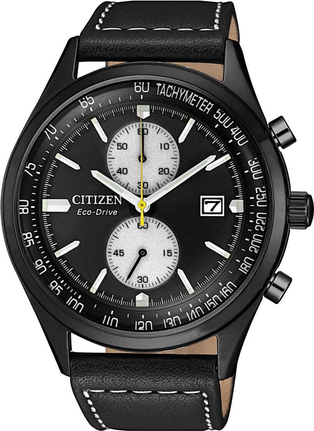 Японские наручные часы Citizen CA7027-08E с хронографом