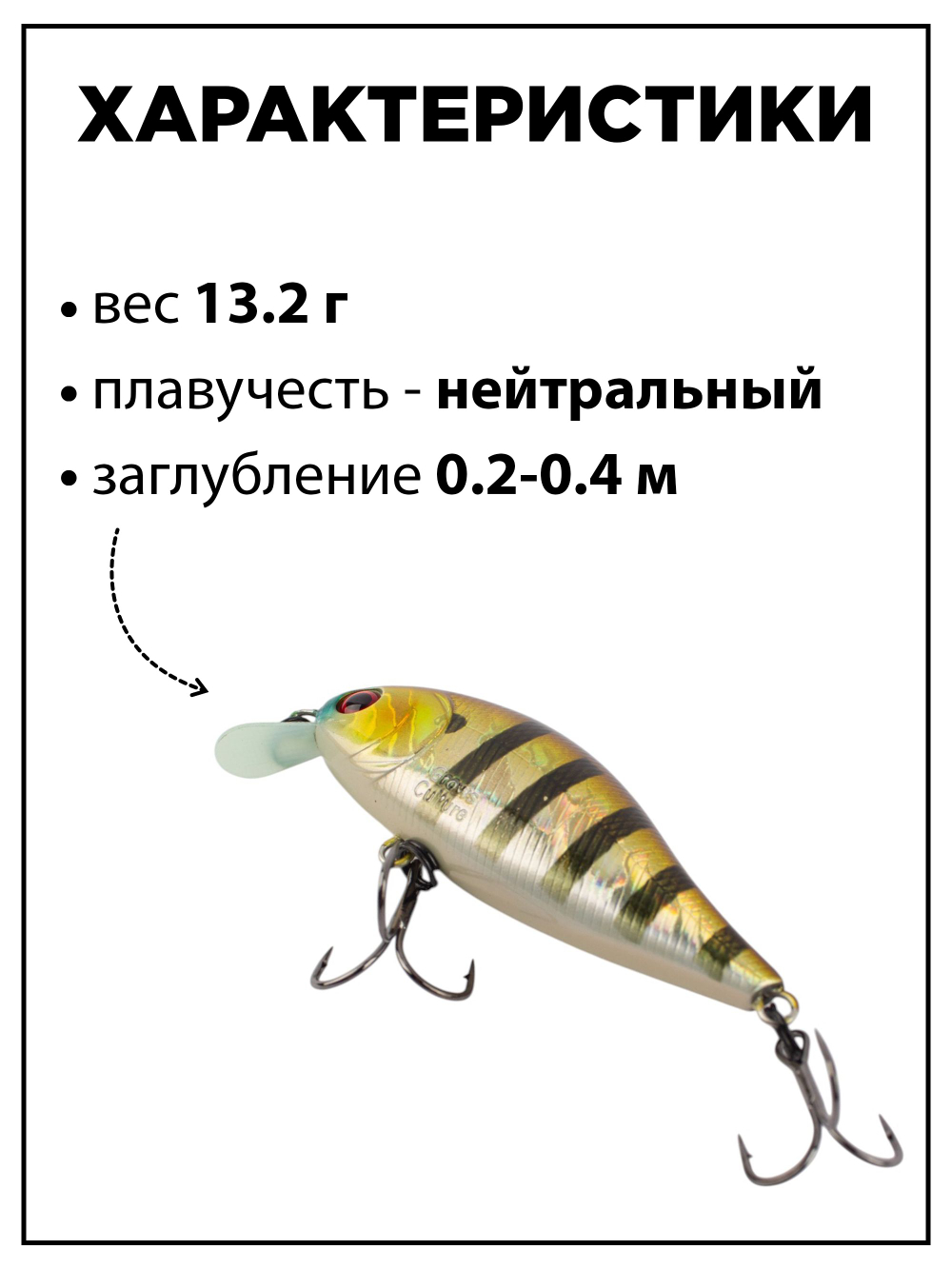 Воблер шэд Bet A Shad 75SP SR 13.2 г цвет #02