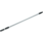 Рукоятка (ручка) для инвентаря Vileda Professional 80-140 см алюминий d24 мм серая (телескопическая, с еврорезьбой)