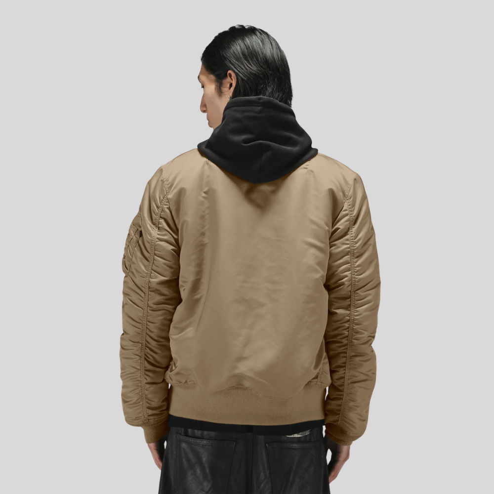 Бомбер Alpha Industries MA-1 Vintage Khaki (Бежевый)