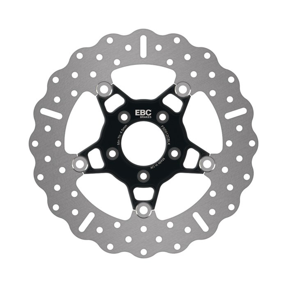 EBC BLACK CONTOUR FLOATING ROTOR 11.5" OD, 56.3mm ID, 5/16"