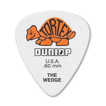 Медиаторы 12шт 0,60мм Dunlop Tortex Wedge 424P.60