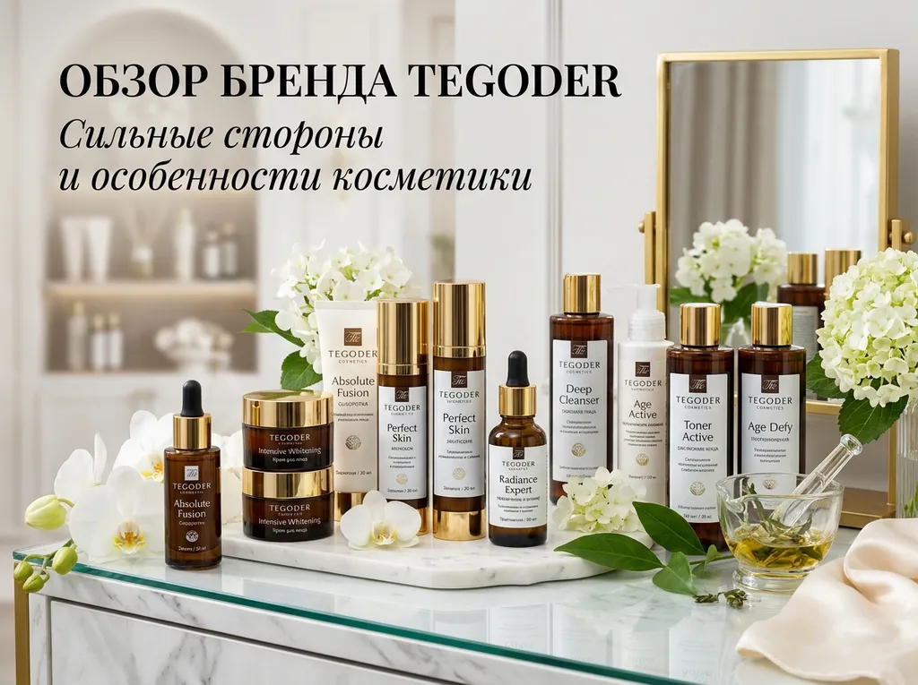 Обзор бренда Tegoder: сильные стороны и особенности косметики