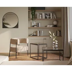Зеркало настенное Geometria, D71 см