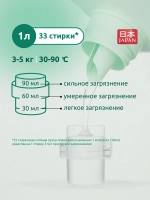 Гель для стирки черного белья + кондиционер, 2в1 Nobu Black&Dark 1л
