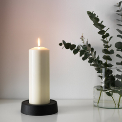 IKEA FENOMEN (ИКЕА ФЕНОМЕН) — Свеча блочная без ароматизатора, натуральная, 23 см, фото 3