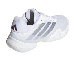 Мужские кроссовки теннисные Adidas Barricade 14 M Clay - cloud white/tech grey metallic/maroon