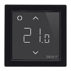 DEVIreg™ Smart терморегулятор интеллектуальный с Wi-Fi, черный, 16А