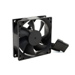 Вентилятор BaseTech V1, 80мм, 3-pin+Molex, черный, Bulk, 2400rpm, 46.2CFM, 22дБ (BT-F80X25-3PB)