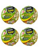 Лапша Ottogi Отоки Юкеджан Со вкусом курицы 95 г x 4 шт