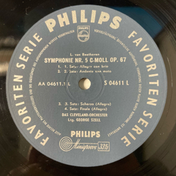 Винтажная виниловая пластинка LP Beethoven Бетховен, Schubert Шуберт, Symphonie Nr. 5 / Symphonie Nr. 8 Unvollendete (Германия 1972)