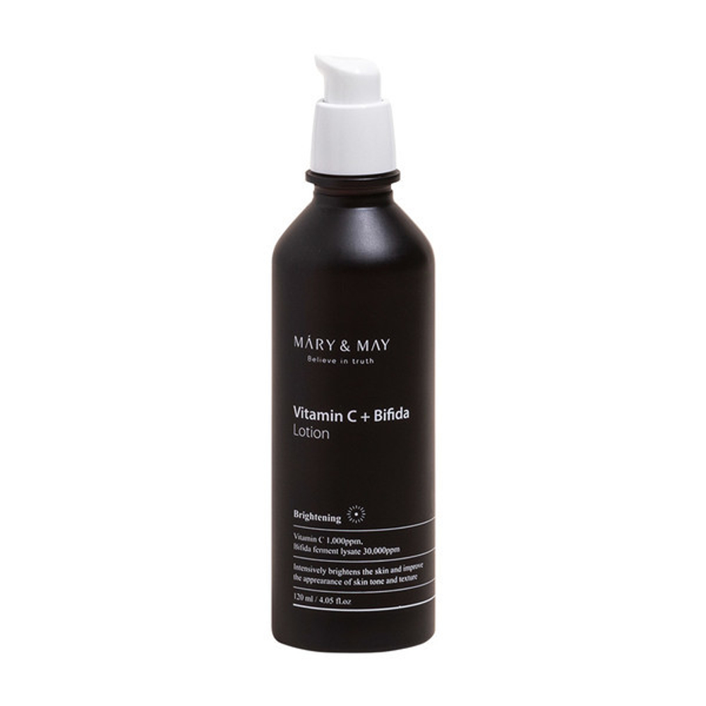 Лосьон для лица с бифидобактериями и витамином С MARY & MAY Vitamine C+ Bifida Lotion 120 ml