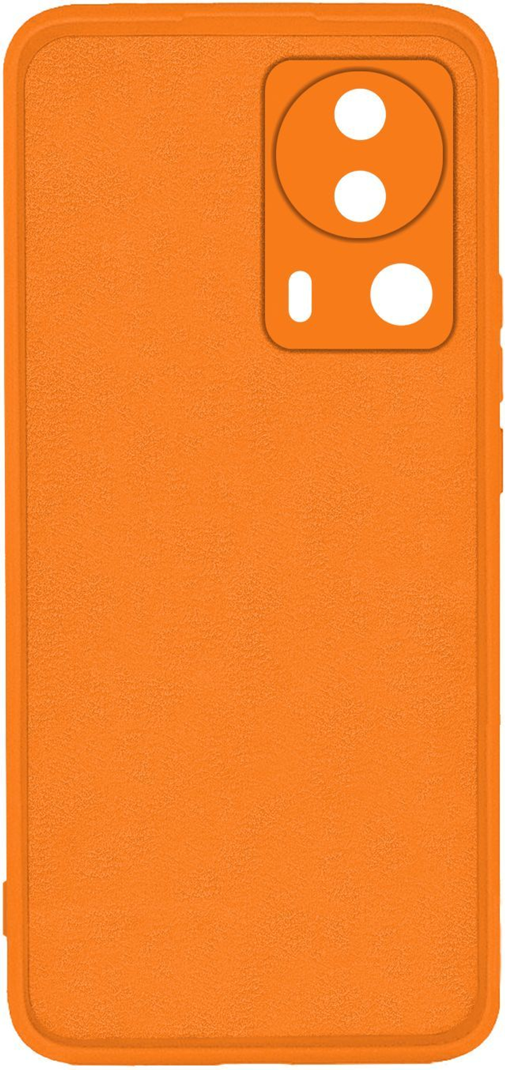 Мягкий Soft Touch чехол из силикона для XIAOMI 13 LITE с бархатной подкладкой