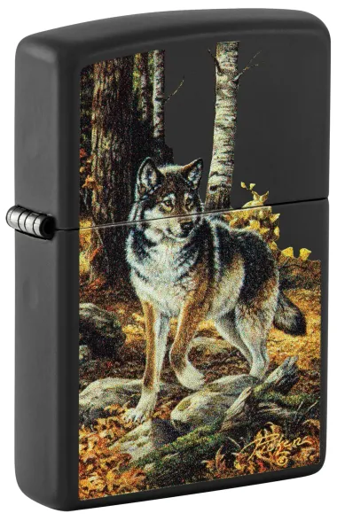 Цена наЗажигалка ZIPPO Linda Picken с покрытием Black Matte, латунь/сталь, черная, матовая