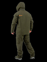 Костюм Nisus WESTERN (RAVENA 70% хлопок, 30% нейлон) цвет коричневый, размер 44-46/170-176 (N432002-S-1)