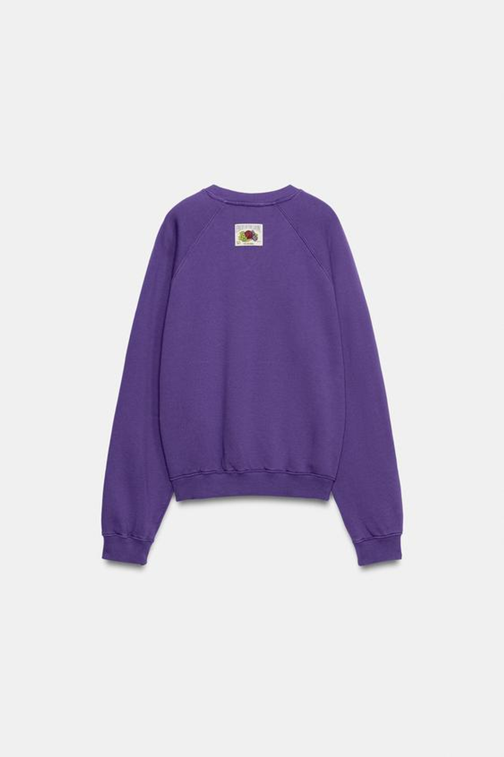 ZARA - FRUIT OF THE LOOM™ ТОЛСТОВКА С ЭФФЕКТОМ ПОТЕРТОСТИ, СИРЕНЕВЫЙ