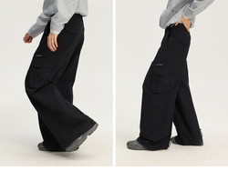 WMNS Штаны Nothomme Monterest Wide-Leg Cargo черный