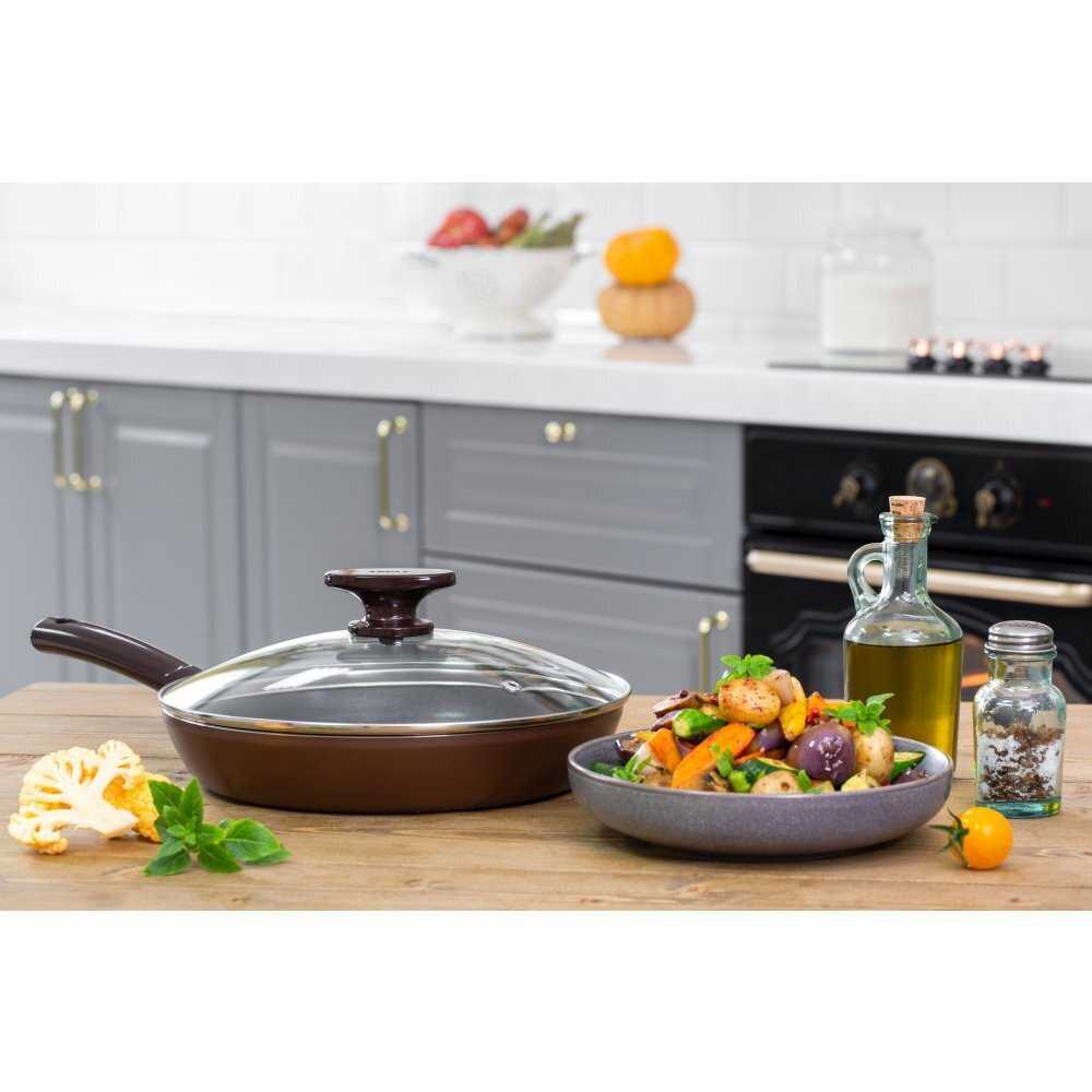 Сковорода с крышкой Tefal Tendance Brownie 26 см 04182926