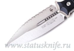 Нож Microtech Borka SBD 201-12 Stonewashed Serratedфотография - 2
