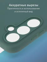 Чехол ROSCO для Samsung Galaxy S23 FE (арт.SS-S23FE-COLOURFUL-DARKGREEN )