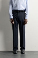 КОСТЮМНЫЕ БРЮКИ AARON LEVINE X ZARA ИЗ 100% ШЕРСТИ — ZARA
