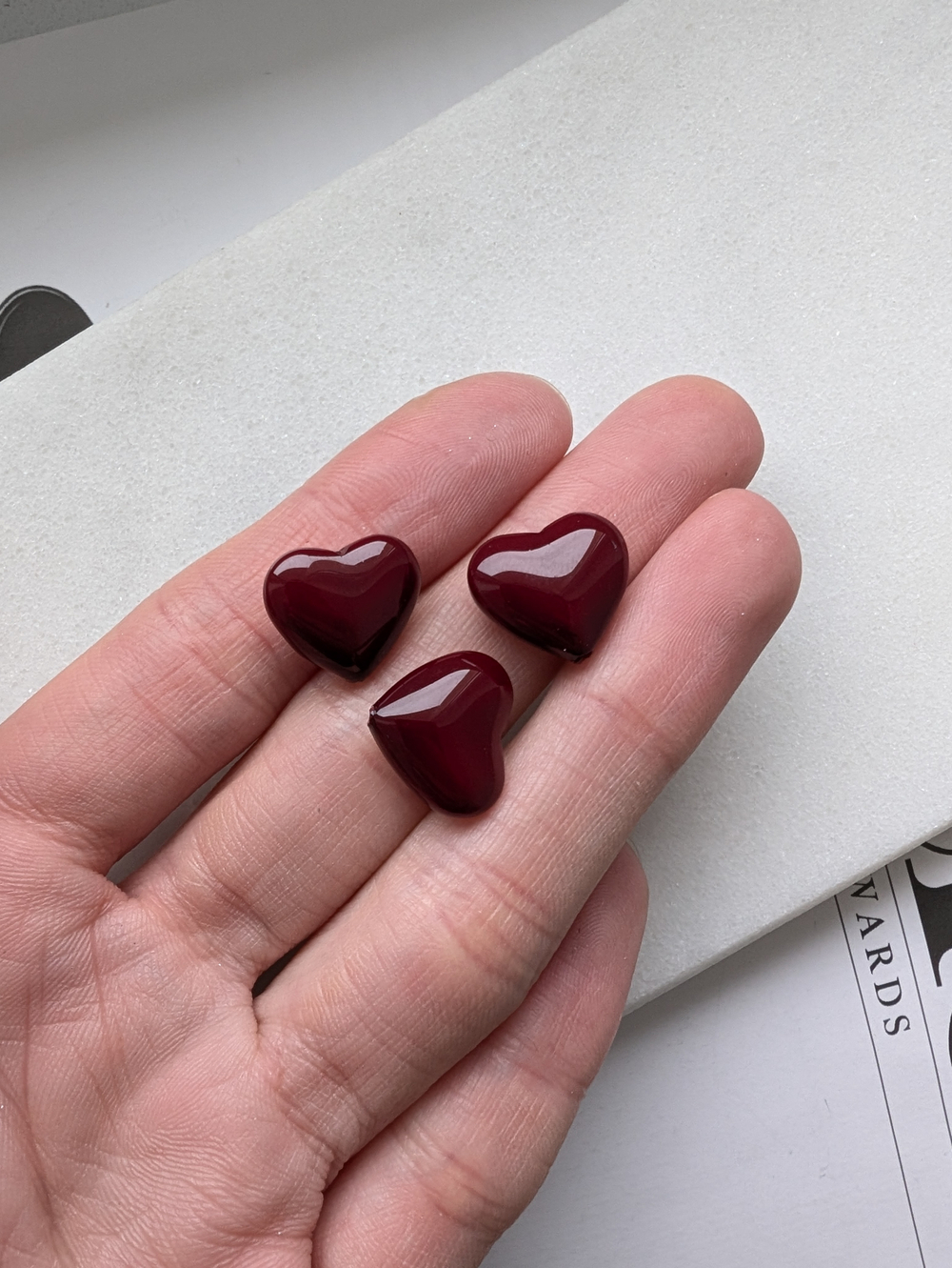 Майорка сердце 15мм, 1шт