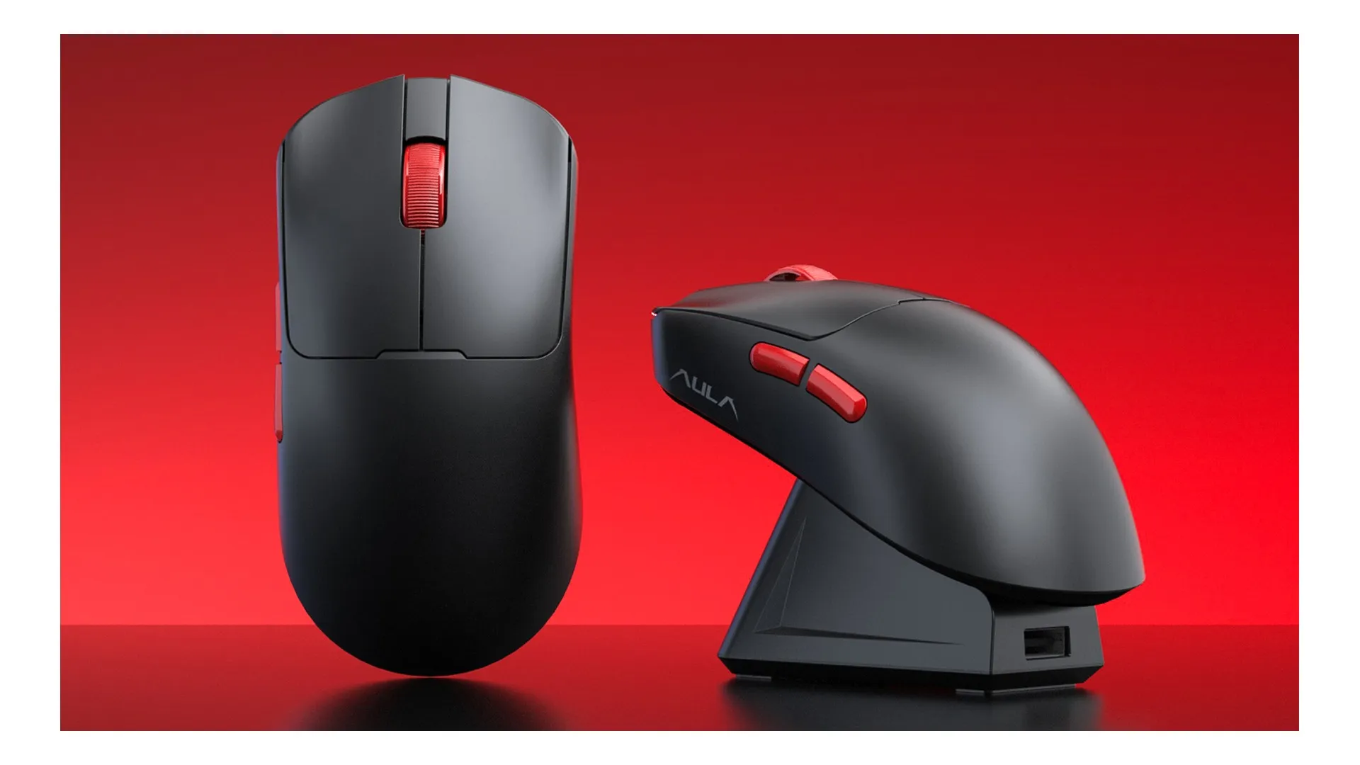 AULA SC380 Pro Black — детали корпуса и управления