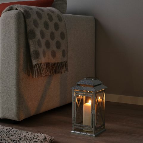 Подсвечник фонарь IKEA BEFASTA (БЕФЭСТА), Металл, 29 см