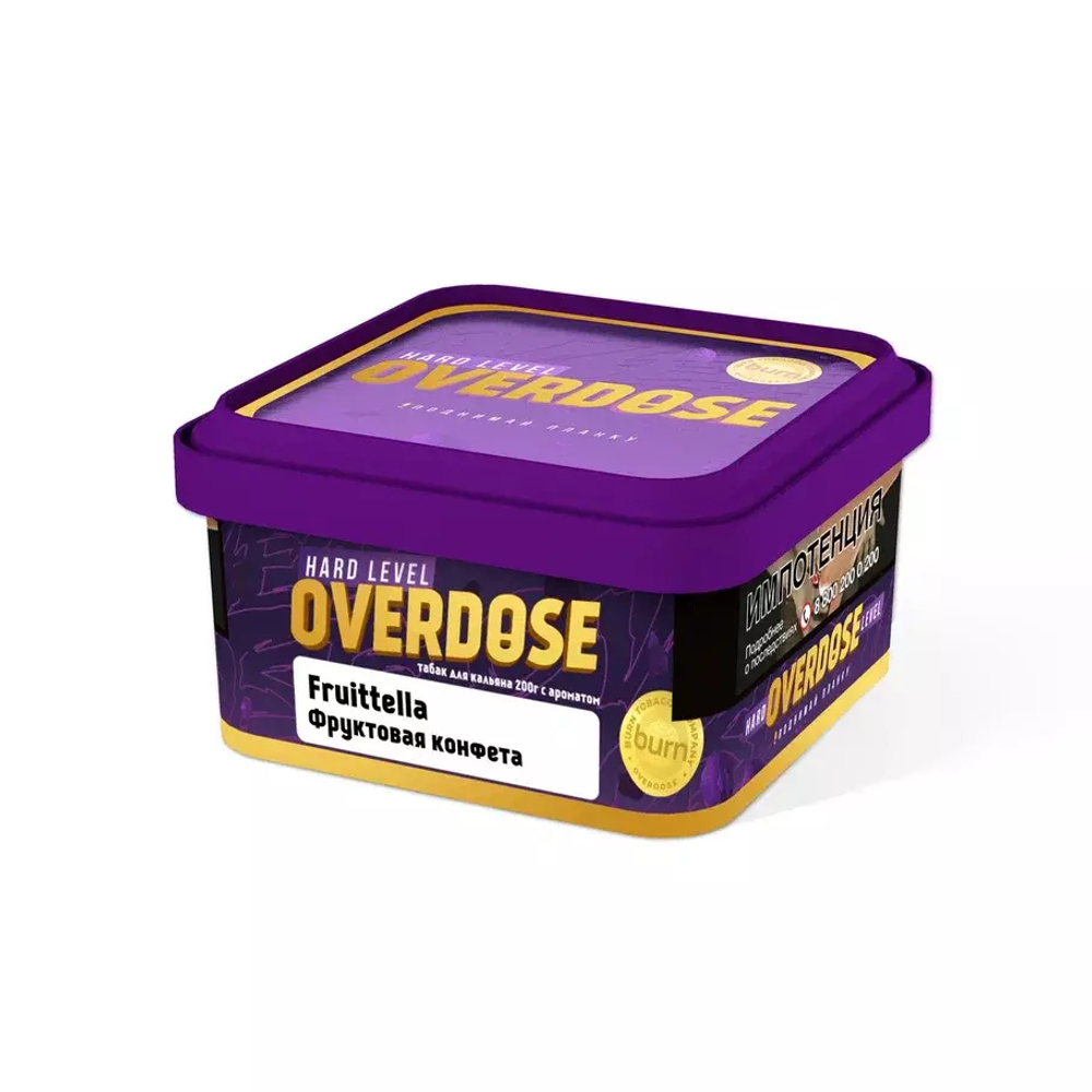Overdose 200гр. Fruttella (Фруктовая конфета)