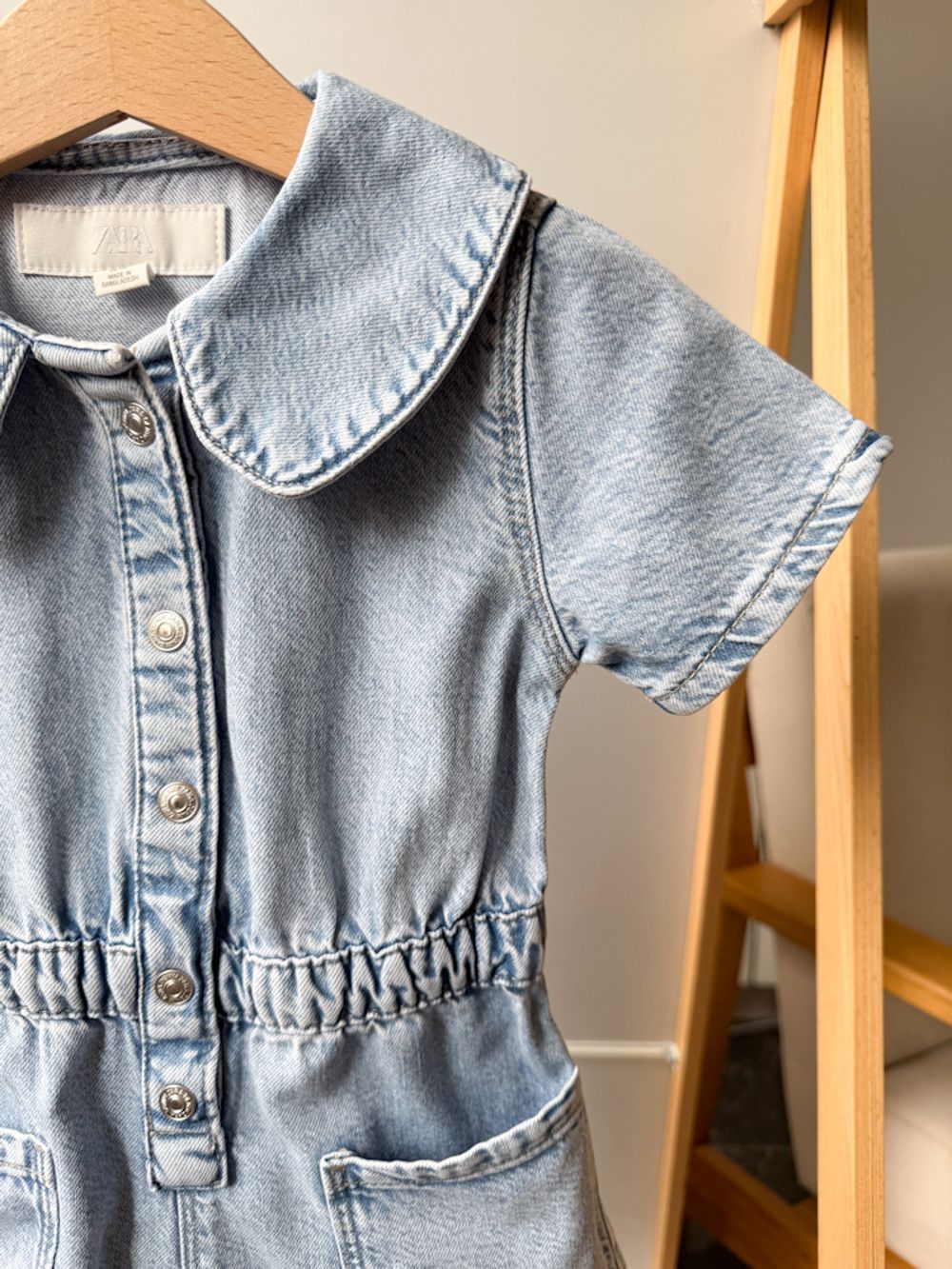 Джинсовый комбинезон Zara, 86