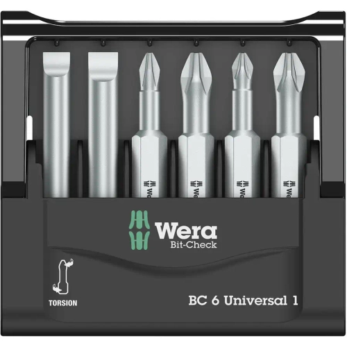 Набор насадок, Bit-Check 6 Universal 1 WERA 05056474001