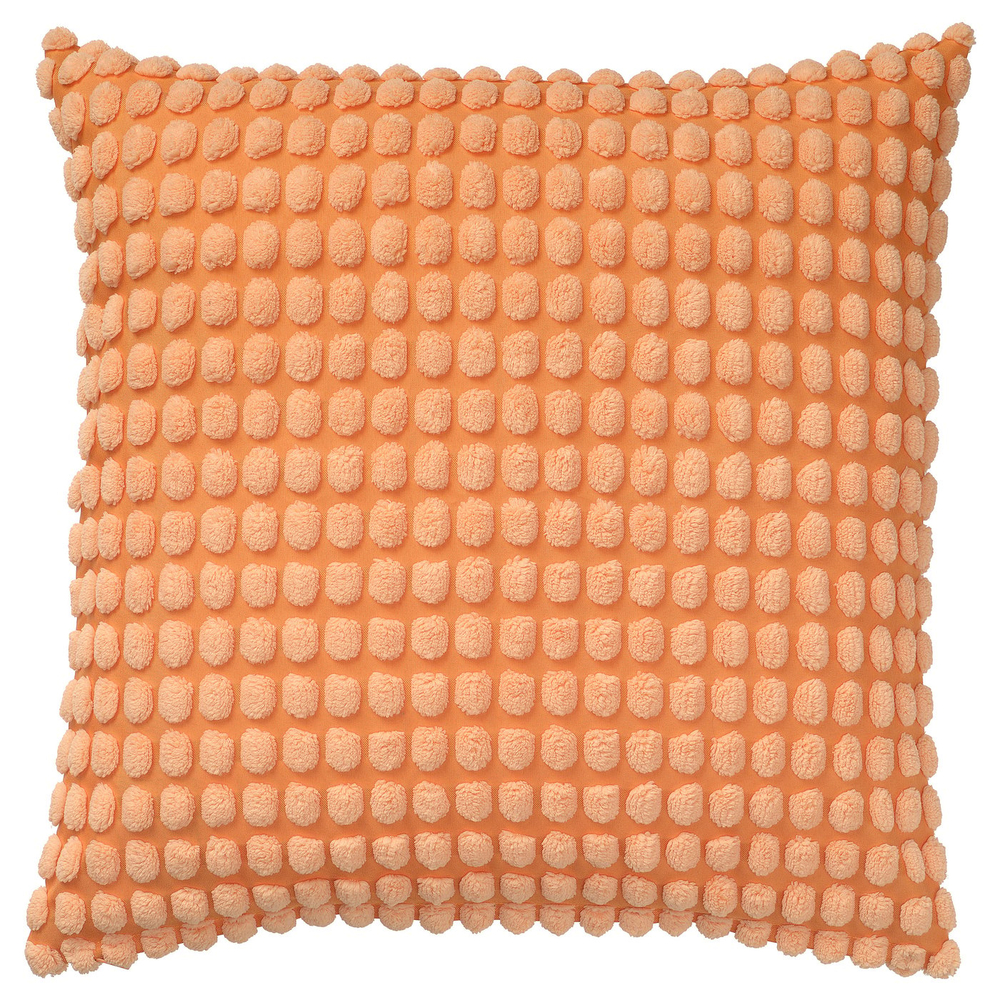 IKEA SVARTPOPPEL  (ИКЕА СВАРТПОППЕЛ)  -  Наволочка - светло-оранжевая 50x50 см