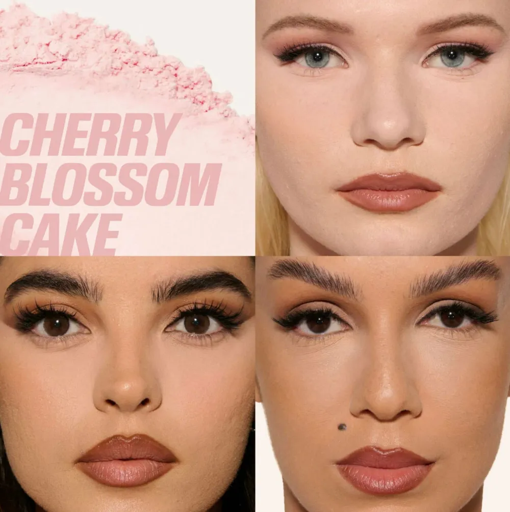Мини рассыпчатая пудра для лица Huda Beauty Baby Easy Bake Loose Baking & Setting Mini Powder - Cherry Blossom CAKE