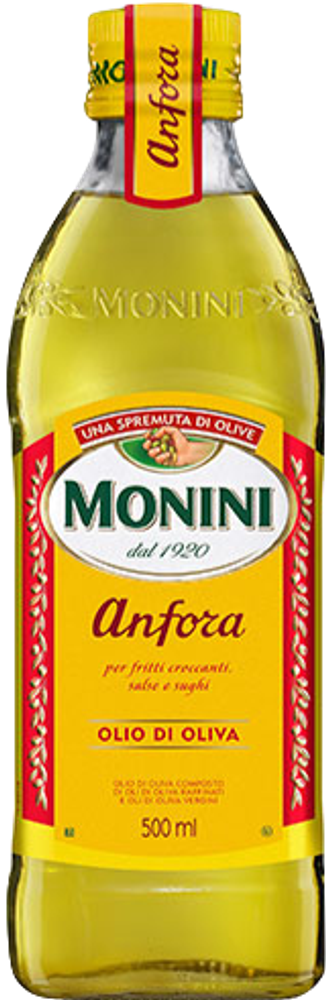 Monini Масло оливковое Anfora, стеклянная бутылка, 500 мл