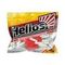 Твистер Helios Credo Double Tail 3,54"/9 см White RT 5шт. (HS-28/1-003)