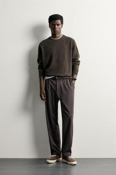 БРЮКИ RELAXED FIT СО СКЛАДКАМИ — ZARA · 7147/450