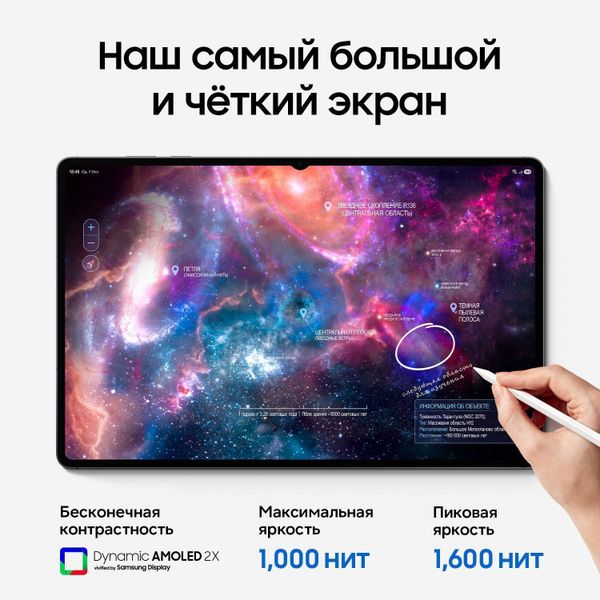 Планшет Samsung Galaxy Tab S12 Ultra 12/512 ГБ Wi-Fi (SM-X940) Серый | Gray