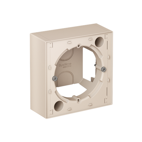 SE AtlasDesign Беж Коробка для наружного монтажа
