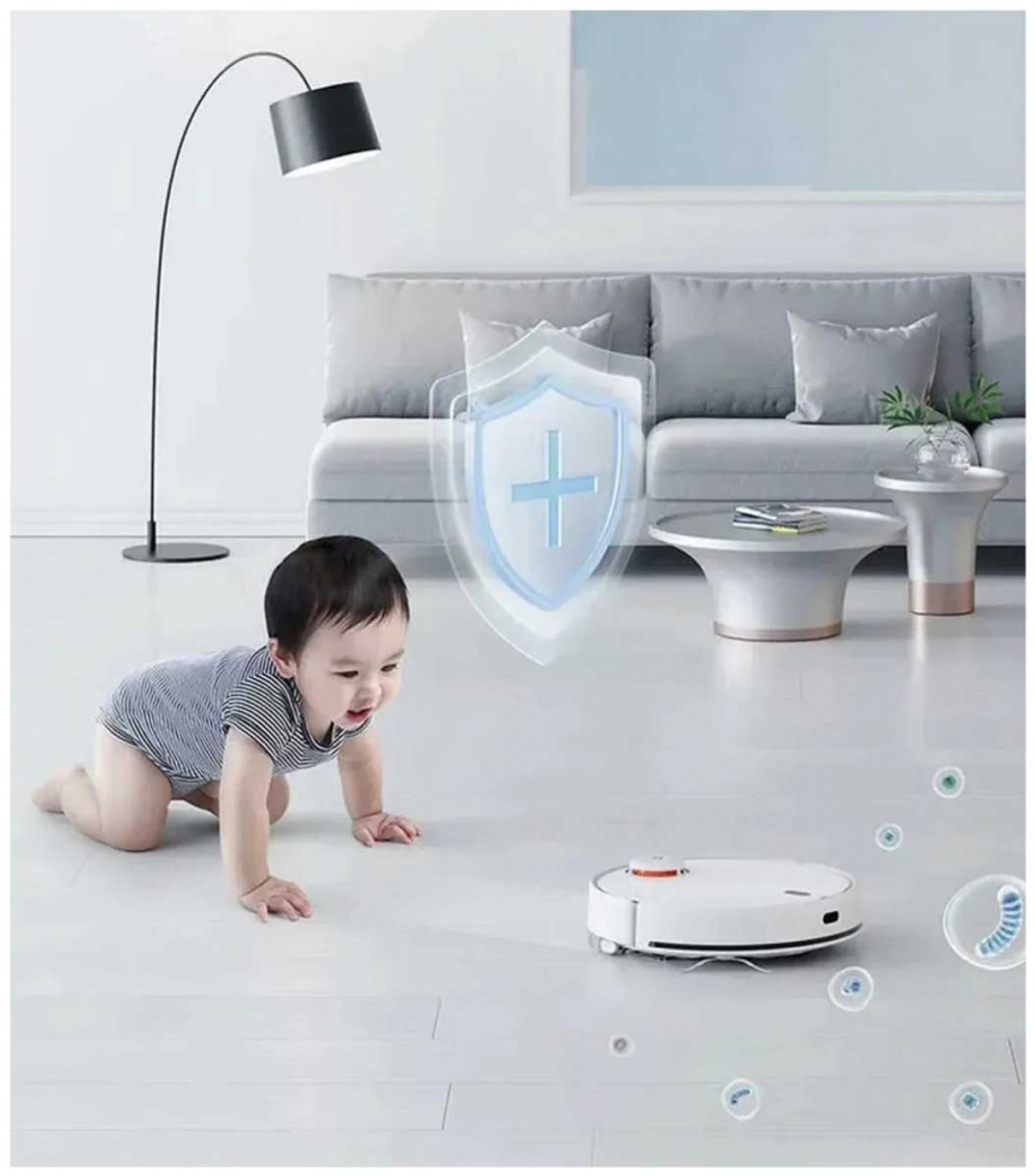 Робот-пылесос XIAOMI Mi Robot Vacuum-Mop 2 Pro white