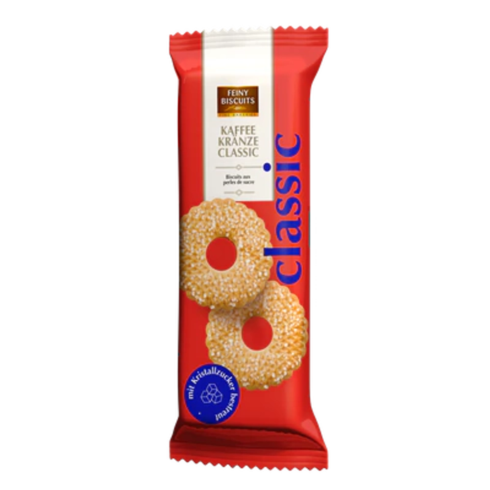 Печенье Сахарные кофейные кольца TM Feiny Biscuits, 150 г