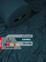 Ткань для штор и интерьера, Канвас, Размер 100*300