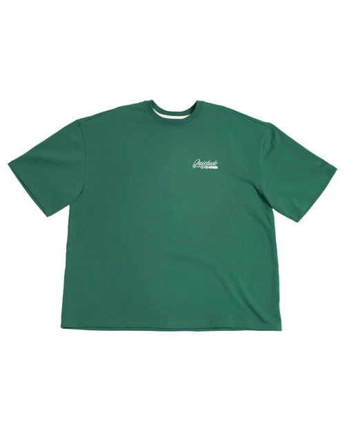 T-SHIRT "QUIETUDE" GREEN