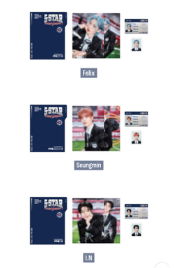 Набор Stray Kids PLAYER PROFILE - 5-STAR Seoul Special