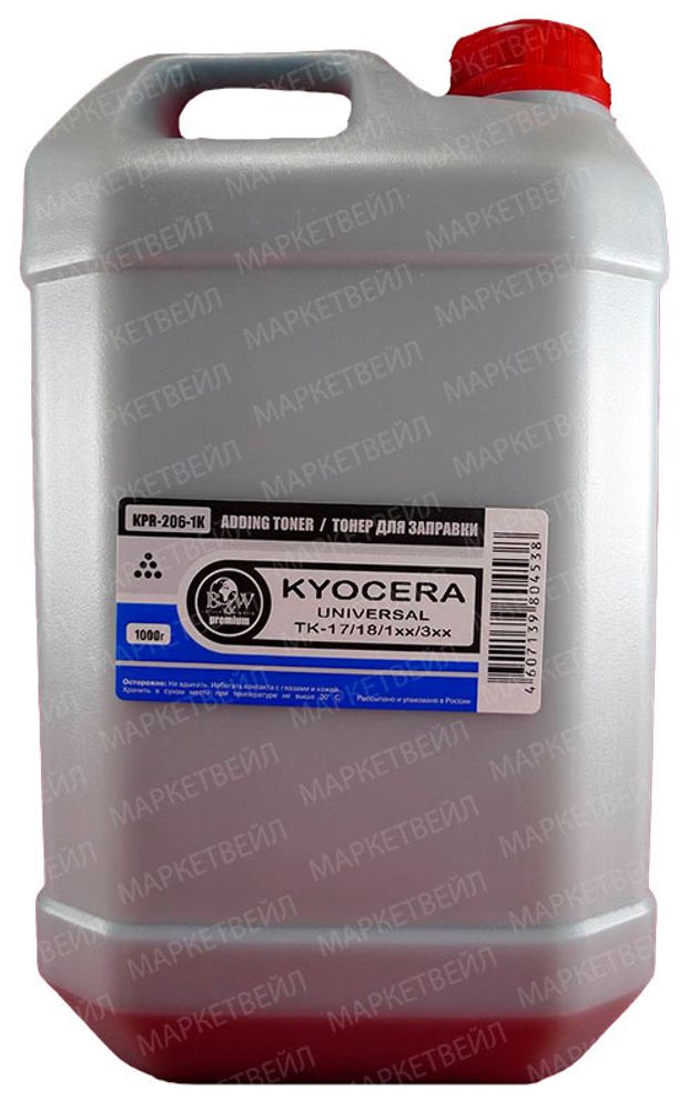 Тонер для Kyocera Universal (1кг) Black&White Premium UT19F1A (Mitsubishi/MK IMAGING) Тонер для Kyocera Universal (1кг) Black&White Premium UT19F1A (Mitsubishi/MK IMAGING)