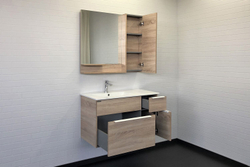 Зеркало-шкаф Comforty Варна-90 дуб сонома