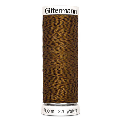 Нитки универсальные Gutermann Sew-all 100 (200 метров), 5 кат. | 019 грецкий орех