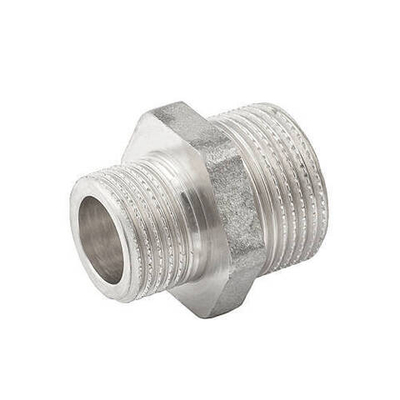 Ниппель редукционный ELSEN METALIT EBF29 - 3/8" x 1/2" (резьбовой, латунь с покрытием TIN)