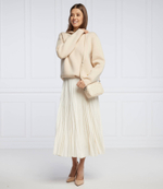 хлопчатобумажные тощи TORY BURCH - бежевый(85784)