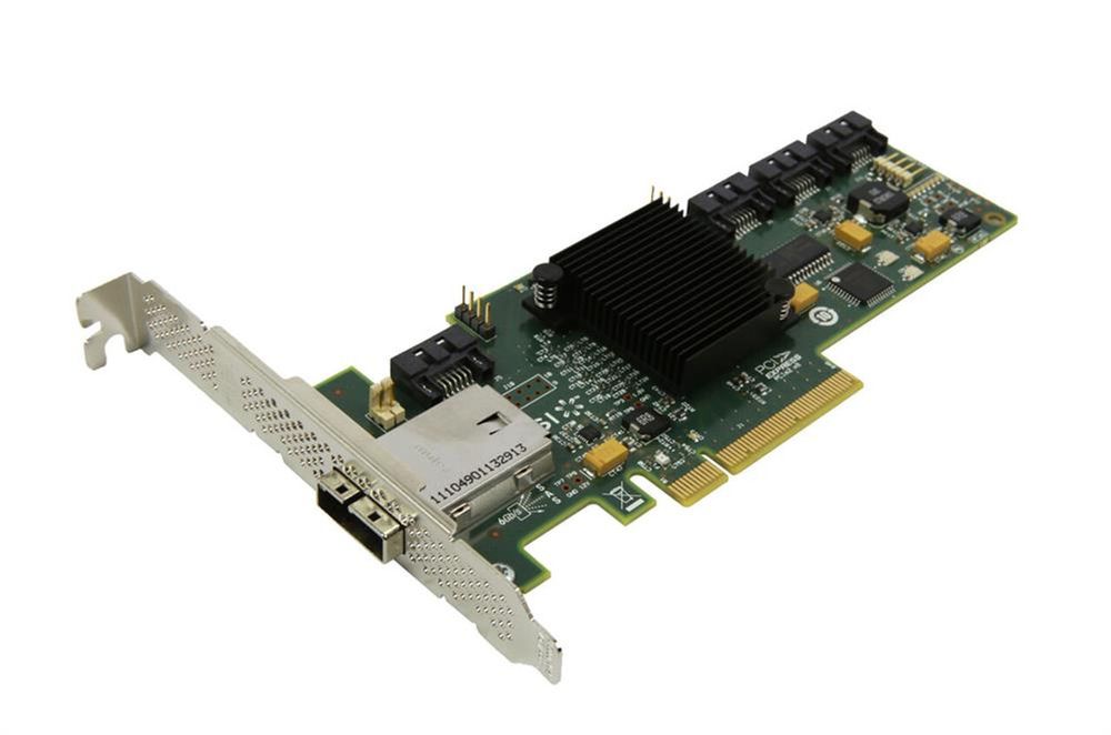 Контроллер IBM LSI 9212-4I4E 6GB 4PORT PCI-EXPRESS 2.0 X8 SAS HOST BUS ADAPTER 46C8935